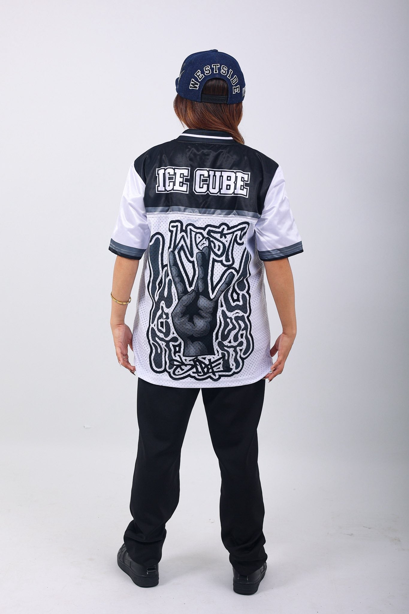 ICE Cube Jersey White/Black by Hustle4D