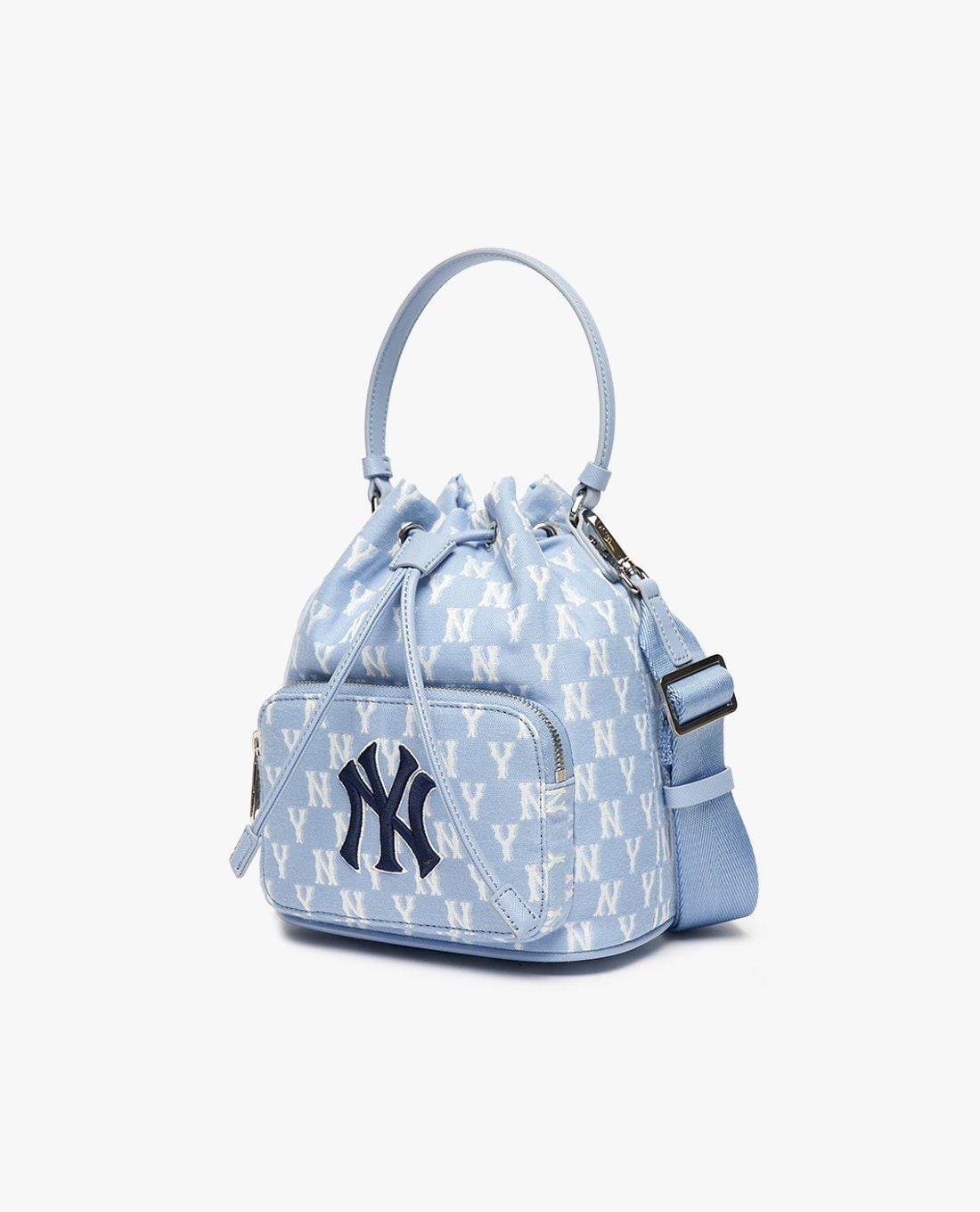MLB Monogram Jacquard Bucket Drawstring Bag