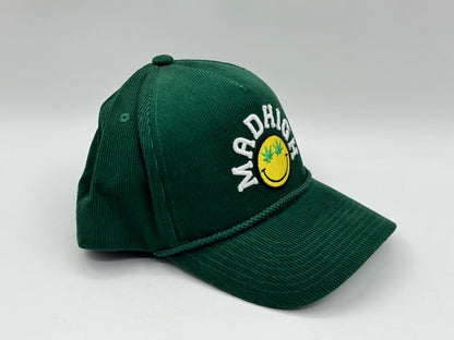MADHIGH Corduroy Cap – Green (Field Grade)