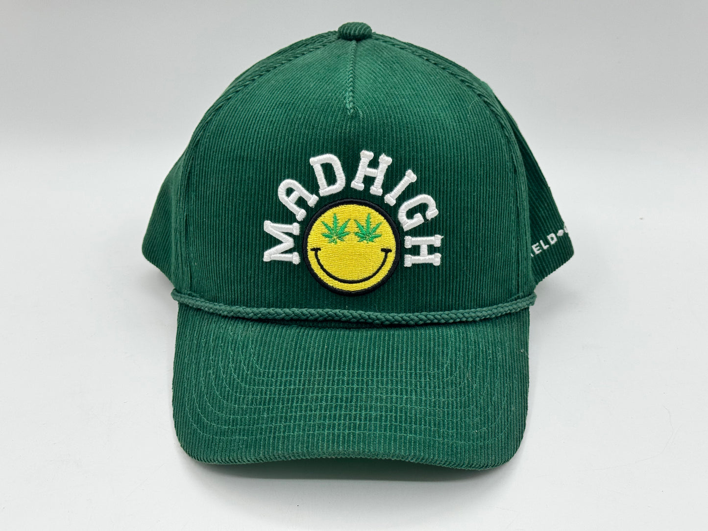 MADHIGH Corduroy Cap – Green (Field Grade)