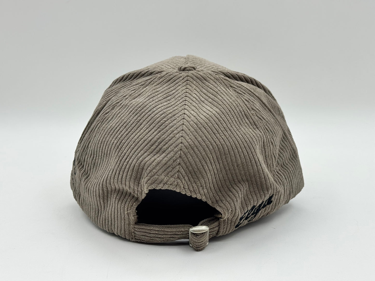 Corduroy Biker Dad Cap – Khaki