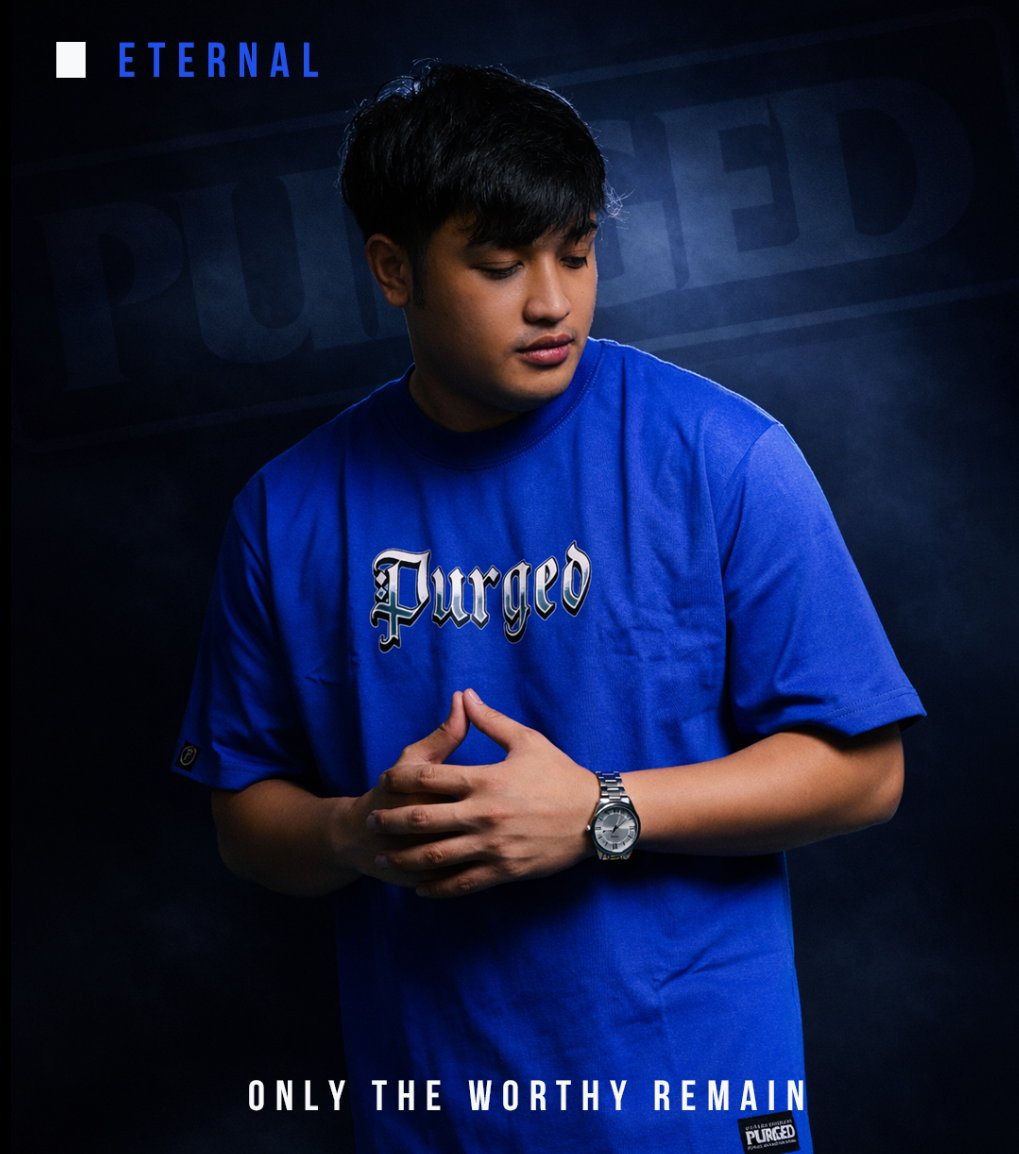 PURGED ETERNAL Oversized Graphic T-Shirt