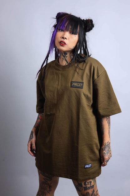 PURGED OG ELK Oversized Graphic T-Shirt