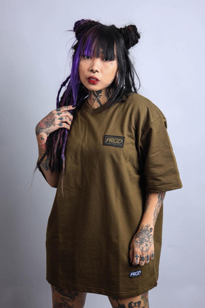 PURGED OG ELK Oversized Graphic T-Shirt