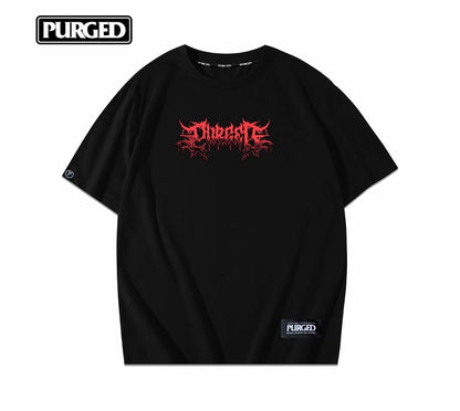 PURGED VESTAL Oversized Graphic T-Shirt