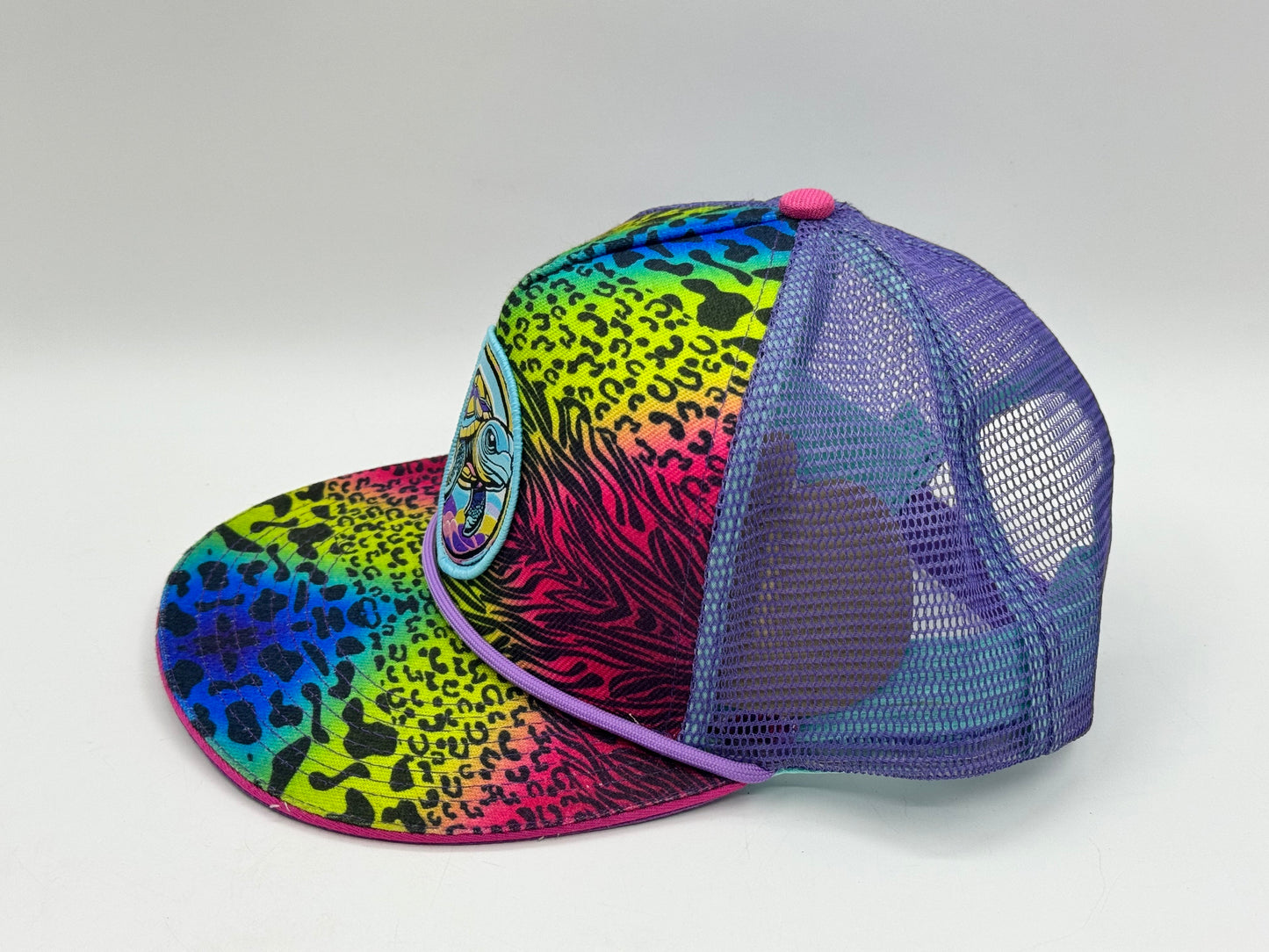 Turtle Trucker Snapback – Multicolor