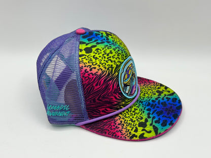 Turtle Trucker Snapback – Multicolor