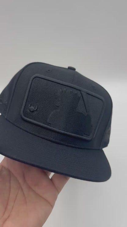 Kill Crab Triple Black Snapback by KRWN