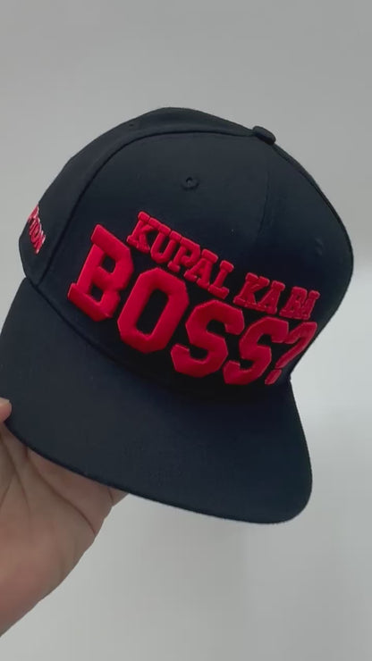 “Kupal Ka Ba Boss?” Snapback Cap by Ato Class S x Malupiton