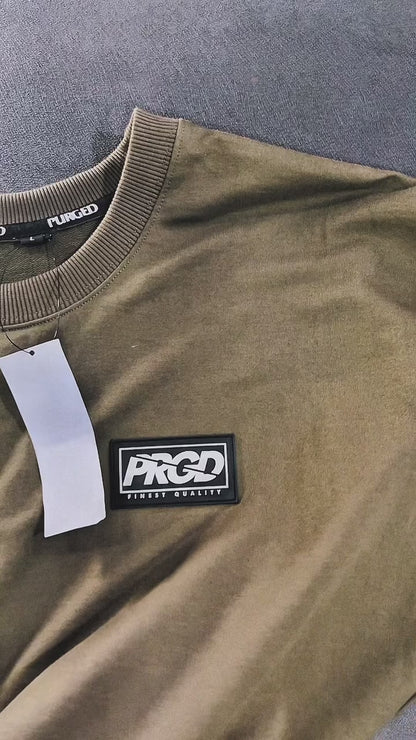 PURGED OG ELK Oversized Graphic T-Shirt