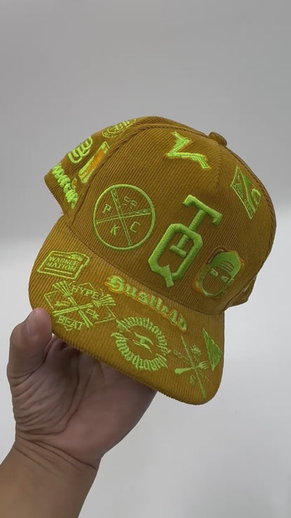 Team Quiet Locals V1 “Mustard” Snapback by PKC