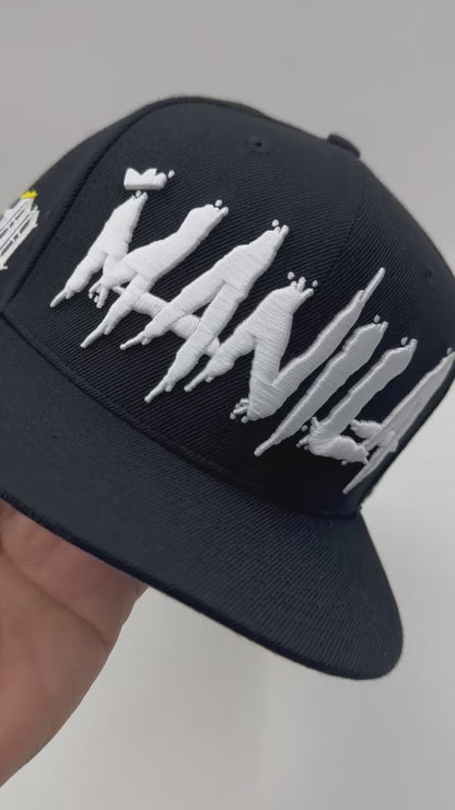 Manila Kings Black/White Snapback by KRWN