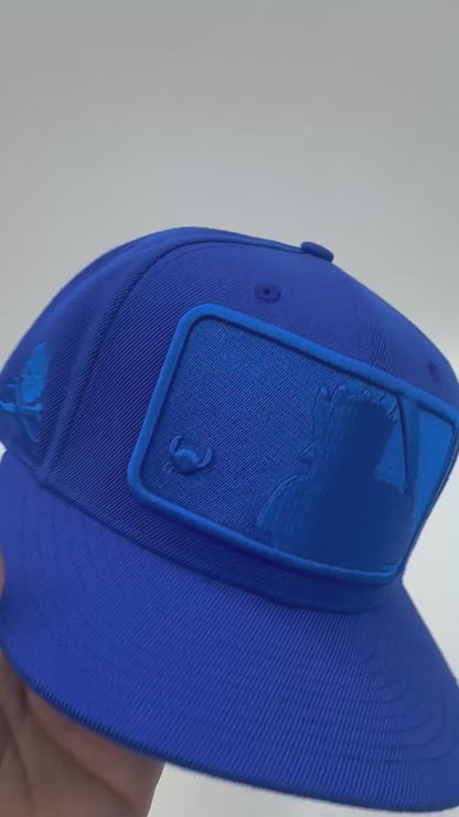 Kill Crab Triple Blue Snapback by KRWN