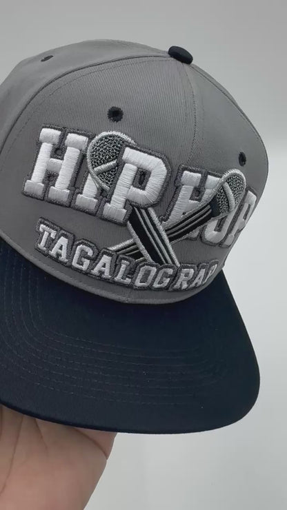 HIP HOP Tagalog Rap Gray Cap by Hustle4D