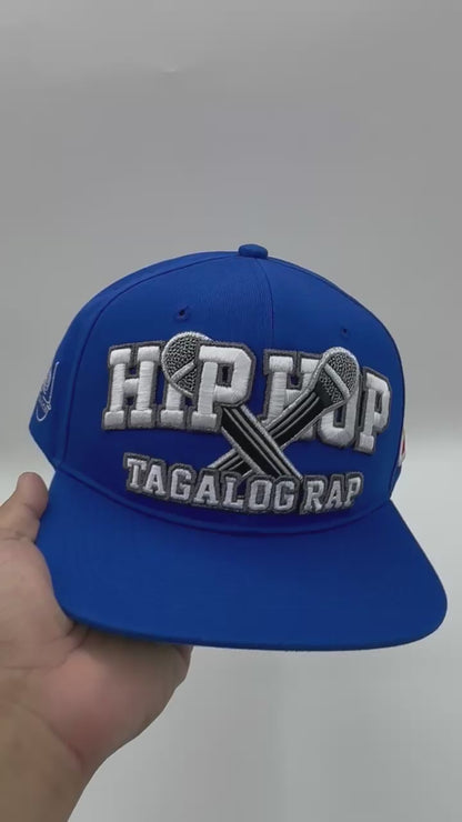 HIP HOP Tagalog Rap Blue Cap by Hustle4D