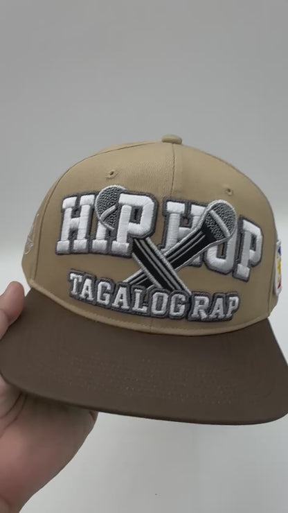 HIP HOP Tagalog Rap Khaki Cap by Hustle4D