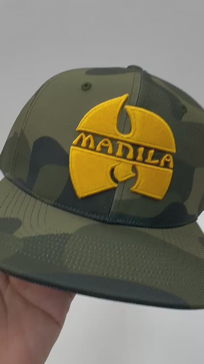 WU Manila Snapback CAMO – KRWN (Deadstock)
