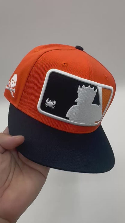 Kill Crab Orange Snapback by KRWN