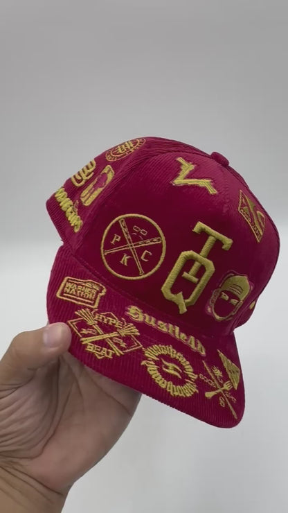 Team Quiet Locals V1 “Maroon” Snapback by PKC