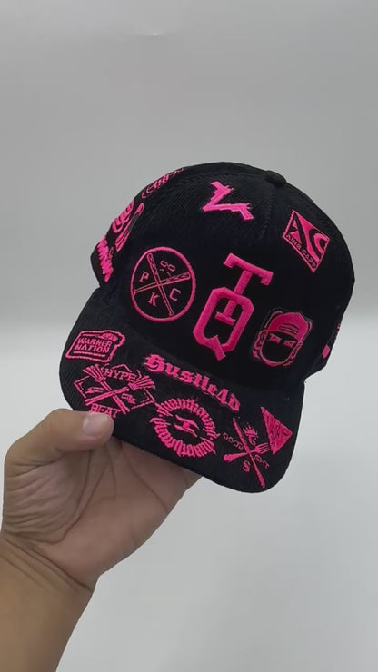 Team Quiet Locals V1 “Hot Pink” Snapback by PKC