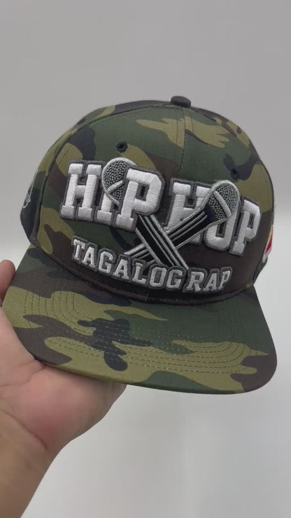 HIP HOP Tagalog Rap Camo Cap by Hustle4D