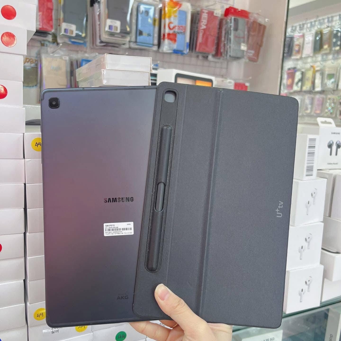 SAMSUNG GALAXY TAB S6 LITE WIFI 64GB WITH COVER & PEN (10,000 +SF)