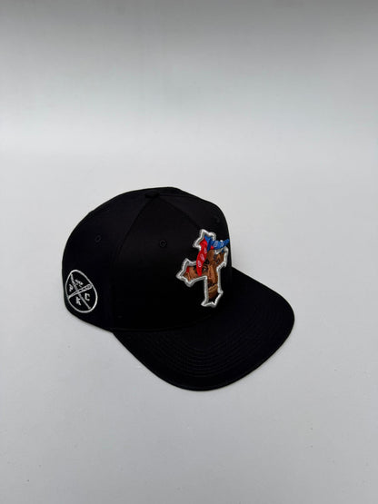 Cross Gospel Snapback by Hustle4D x Papakels Clothing (PKC) - PREORDER