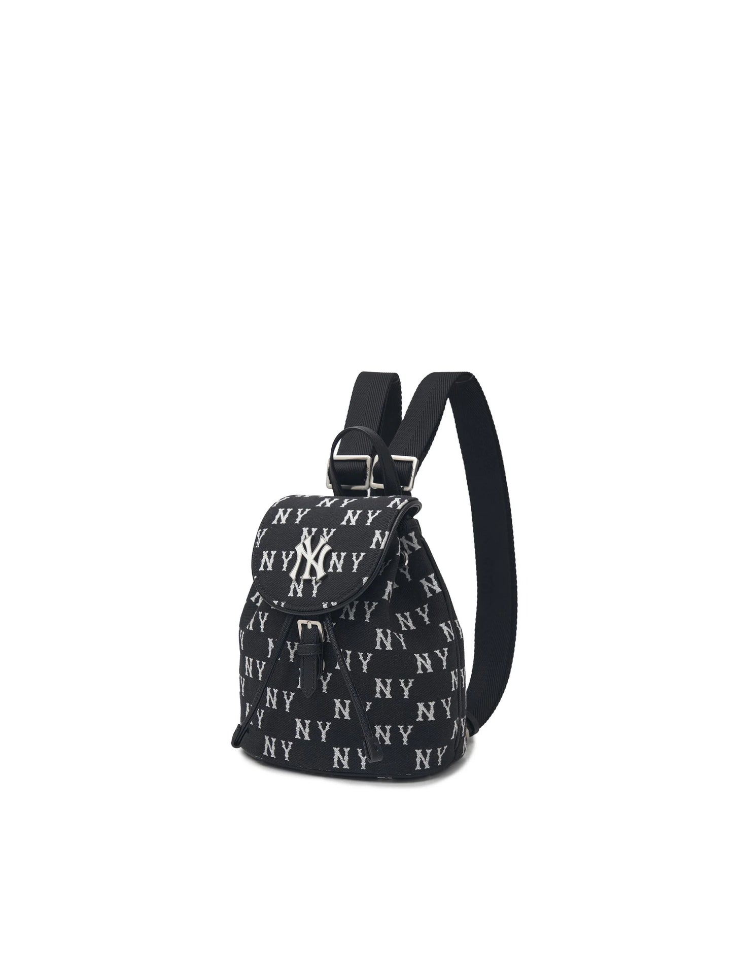 MLB Monogram Jacquard Mini Backpack – Black