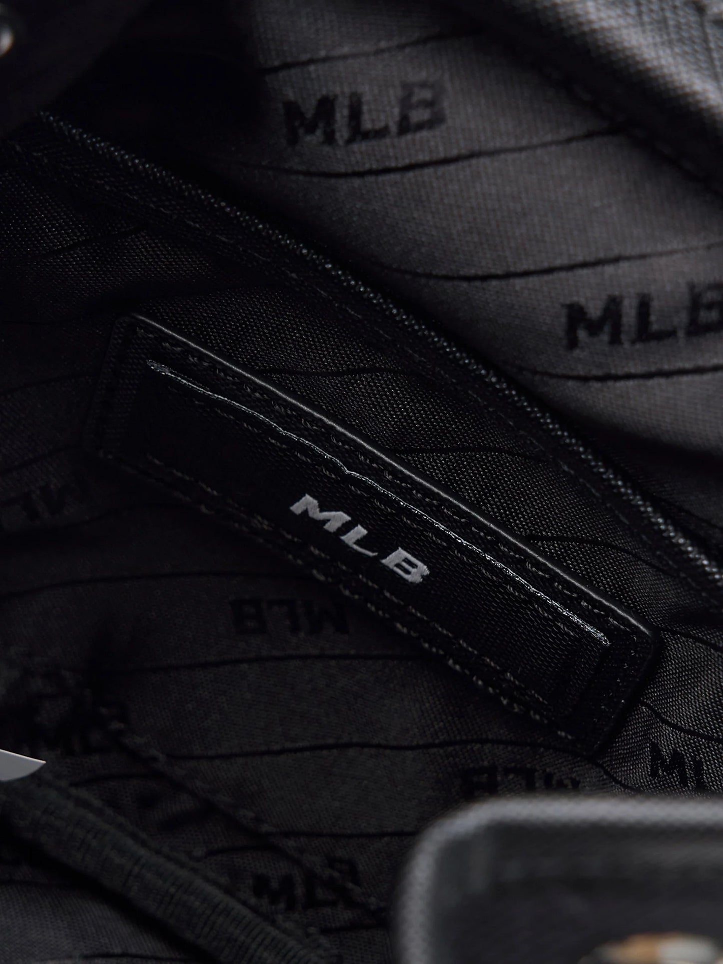 MLB Monogram Jacquard Mini Backpack – Black