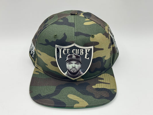 Hustle4D Ice Cube Metal Badge Camo by Hustle4D