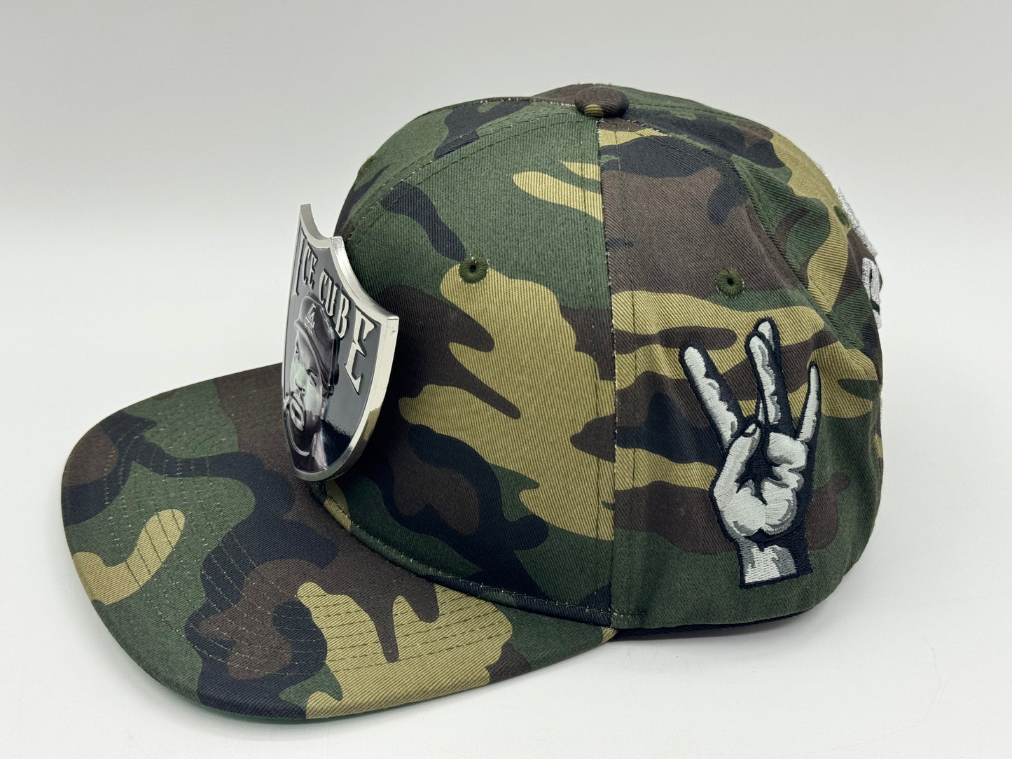 Hustle4D Ice Cube Metal Badge Camo by Hustle4D