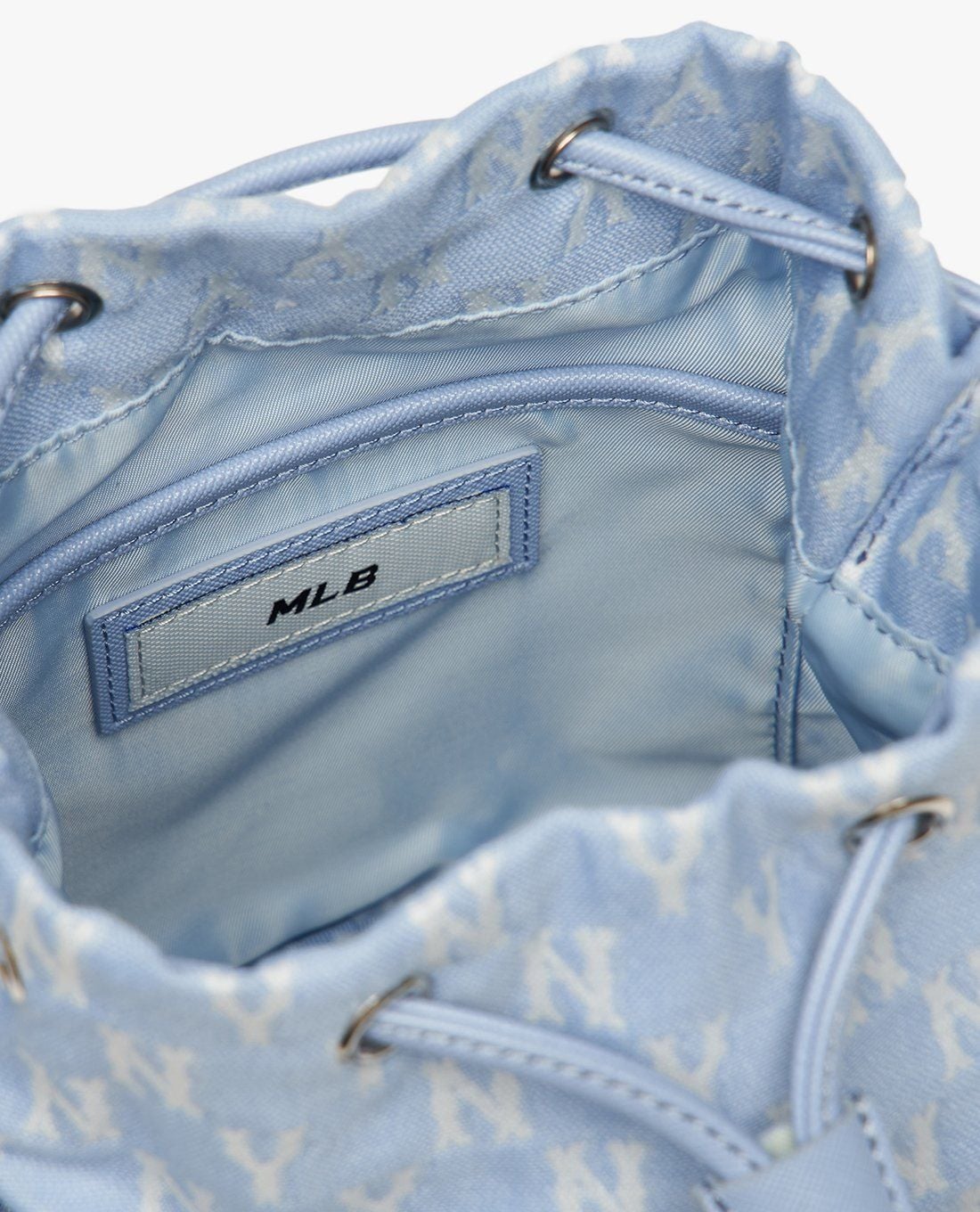 MLB Monogram Jacquard Bucket Drawstring Bag