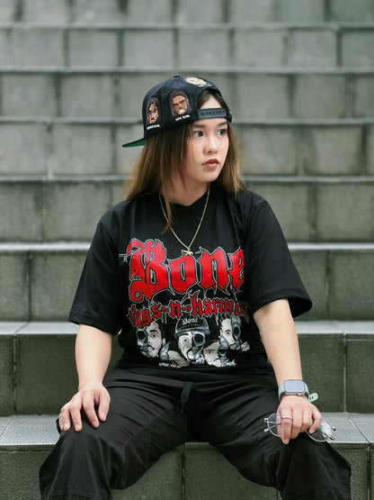 Bone Thugs-N-Harmony Graphic Oversized T-Shirt by Hustle4D (Deadstock)