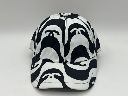 Celine Monogram Dad Hat – Black / White