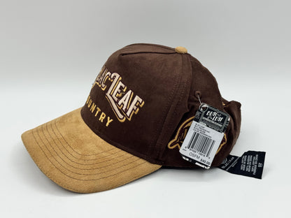 Black Leaf Country Dad Hat – Brown / Khaki