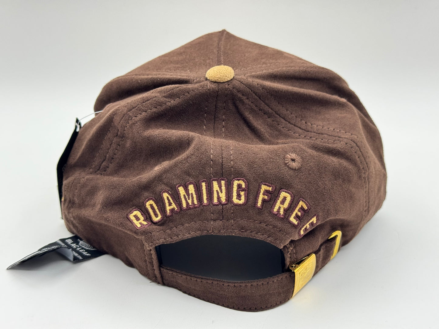Black Leaf Country Dad Hat – Brown / Khaki