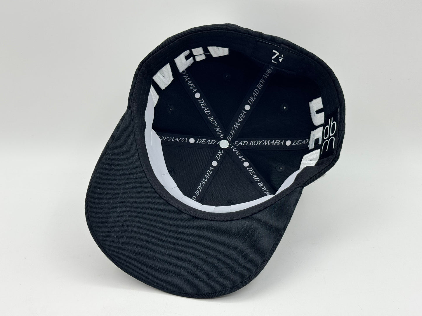 Dead Boy Mafia “BOY” Fitted Cap – Black (Size 7 1/4)