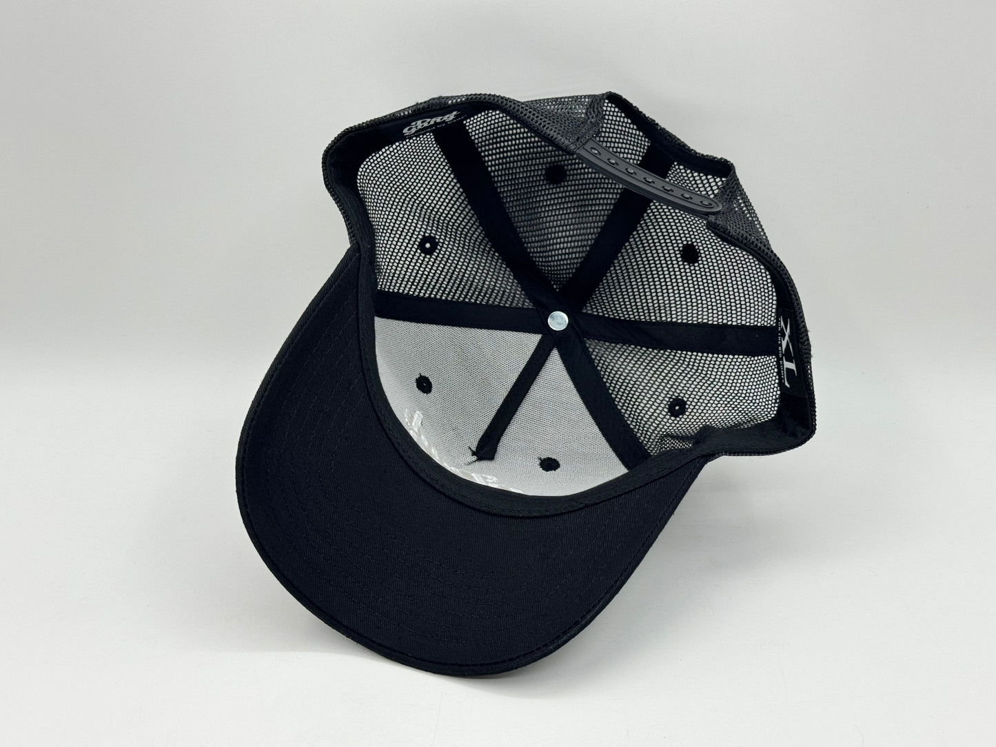 Dad Gang Mesh Trucker Cap – Black