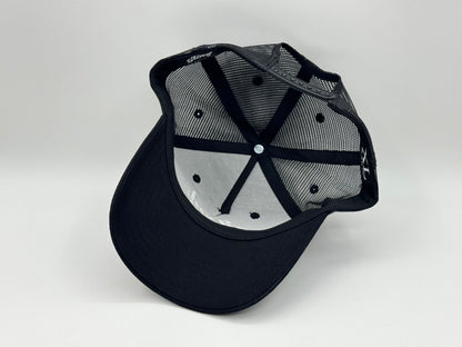 Dad Gang Mesh Trucker Cap – Black