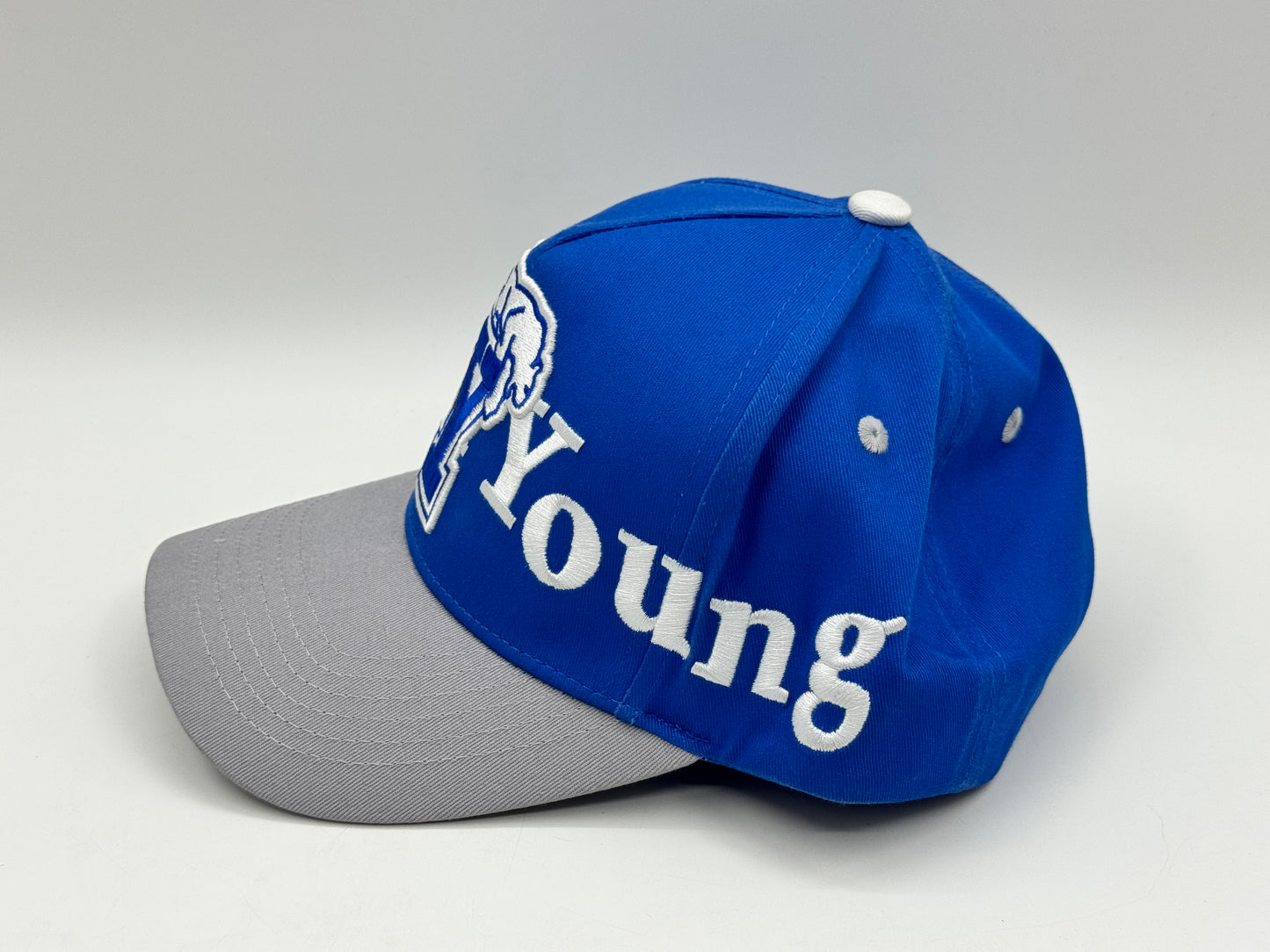 Bright Young Snapback Cap – Blue / Grey