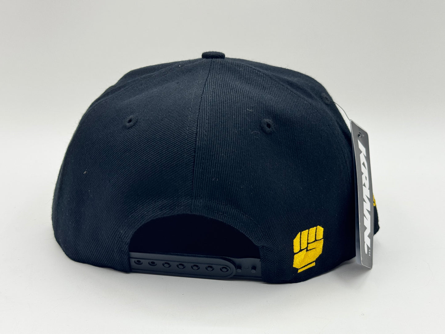 Anygma Black Snapback – KRWN x FlipTop