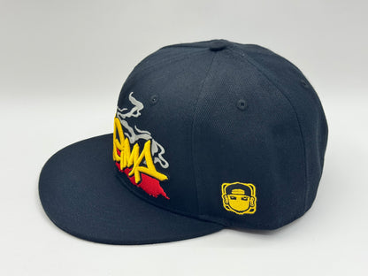 Anygma Black Snapback – KRWN x FlipTop