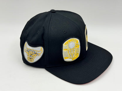 Six Rings Bulls Snapback by ROBJs Apparels