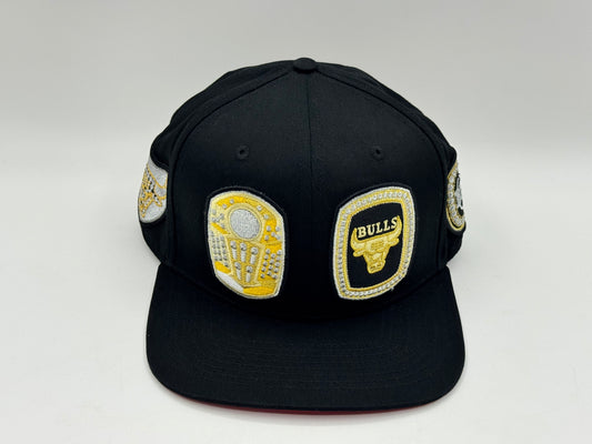 Six Rings Bulls Snapback by ROBJs Apparels