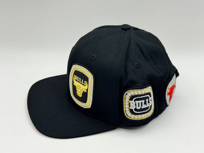 Six Rings Bulls Snapback by ROBJs Apparels