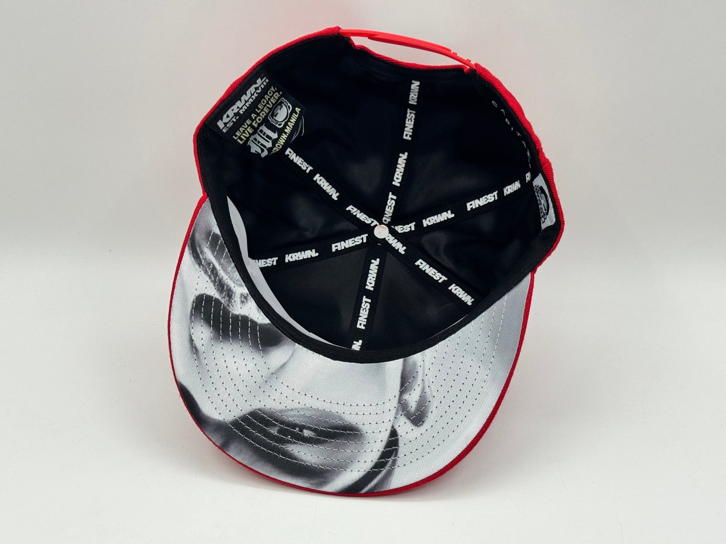 Loonie Snapback RED by KRWN x Capital L
