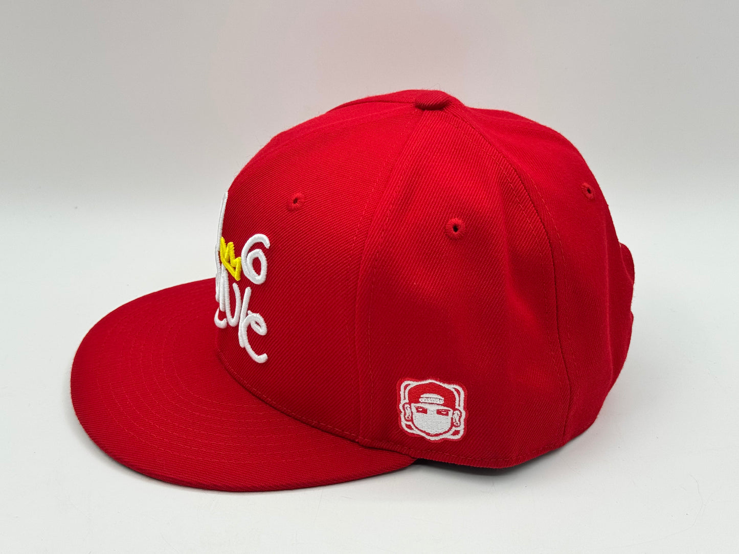 Loonie Snapback RED by KRWN x Capital L