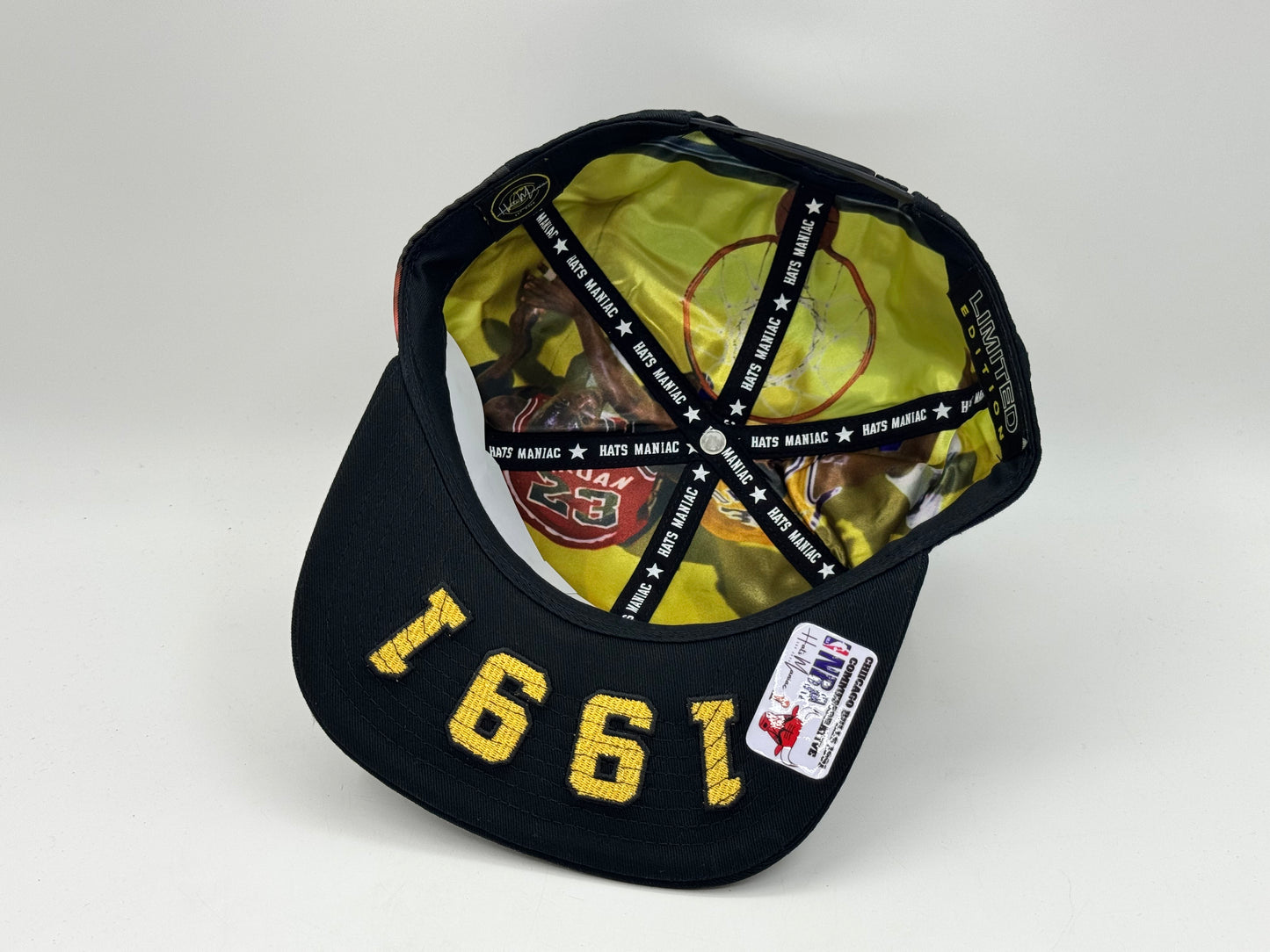 BULLS 1991 Commemorative – RARE Black by Hats Maniac