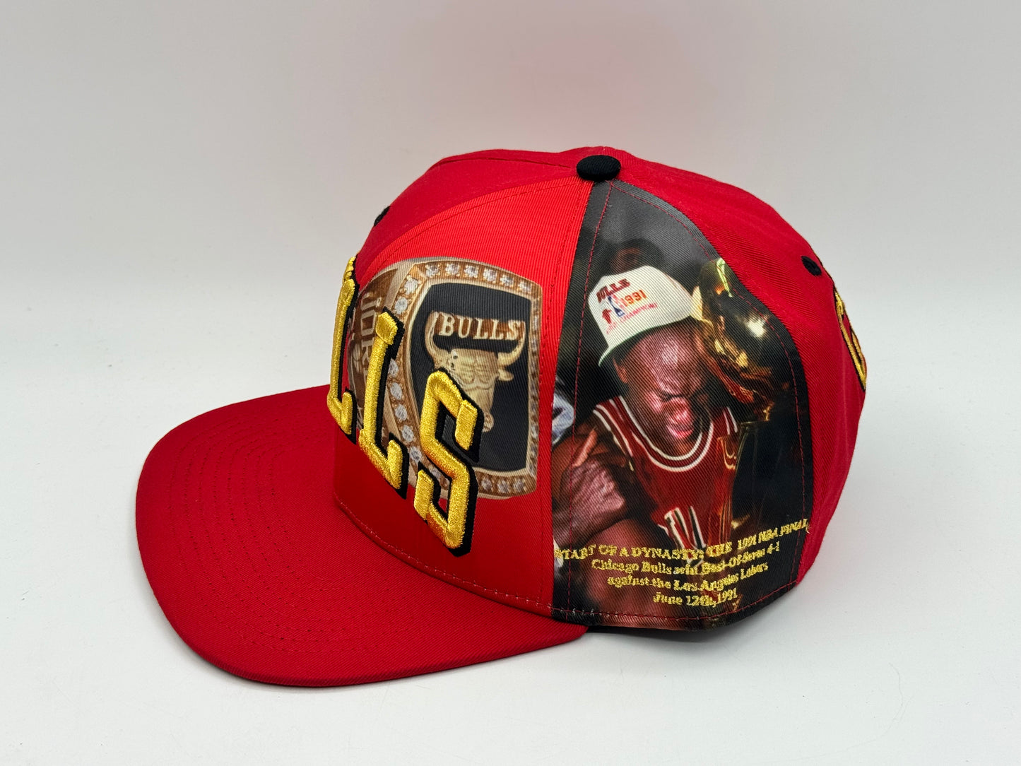 BULLS 1991 Commemorative – Red General Release by Hats Maniac