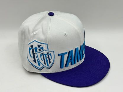 Hindi Tambay Promo Cap V2 – White/Purple Snapback